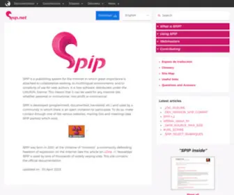 Spip.net(Spip) Screenshot