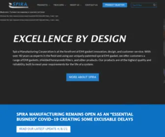 Spira-Emi.com(Serving the EMC community for over 45 years with quality Electromagnetic Interference (EMI)) Screenshot