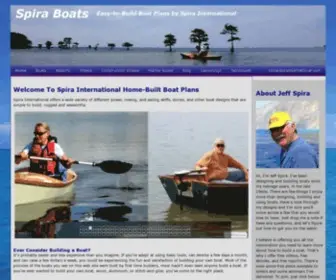Spirainternational.com(Spira Boats) Screenshot