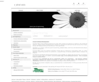 Spiralaxis.com(Custom Software) Screenshot
