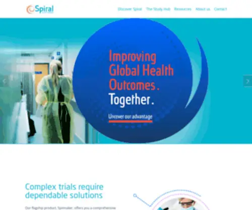 Spiral.co.nz("Our software platform) Screenshot