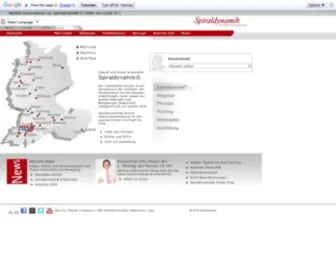 Spiraldynamik.com(Spiraldynamik®) Screenshot