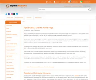 Spiralgalaxygames.com(Spiralgalaxygames) Screenshot