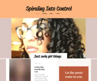 Spiralingintocontrol.com(Hair Care) Screenshot