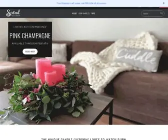 Spirallightcandles.com(Spiral Light Candles) Screenshot