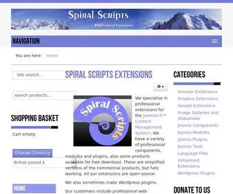 Spiralscripts.co.uk(I am retiring) Screenshot