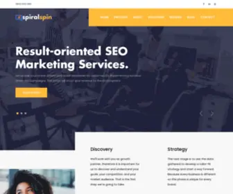 Spiralspin.com(SEO, Digital Marketer, Website Designer Lagos) Screenshot