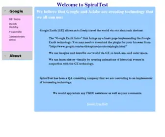 Spiraltest.com(spiraltest) Screenshot