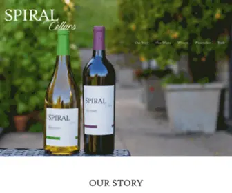 Spiralwines.com(Spiral Cellars) Screenshot