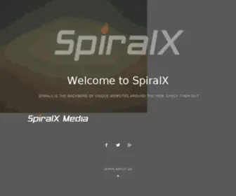 Spiralx.com(Make the web awesome) Screenshot