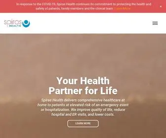 Spirashealth.com(Spiras health) Screenshot