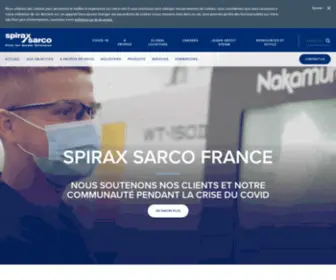 Spiraxsarco-France.com(Spiraxsarco France) Screenshot