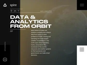 Spire.com(Spire is a global data and analytics company) Screenshot