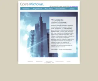 Spiremidtownatlanta.com(Spire.Midtown) Screenshot