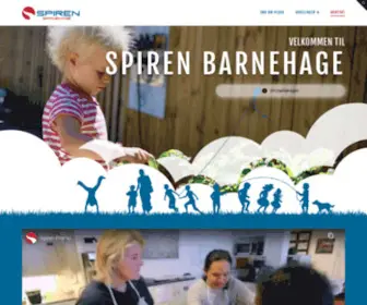 Spirenbhg.no(Spiren barnehage) Screenshot