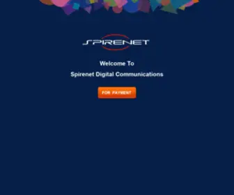 Spirenetbroadband.com(Spirenet Digital Communications) Screenshot