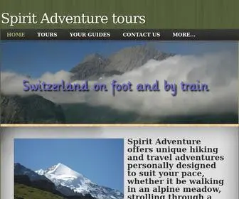 Spiritadventure.com(Spirit Adventure tours) Screenshot