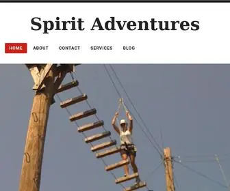 Spiritadventuresllc.com(Spirit Adventures) Screenshot