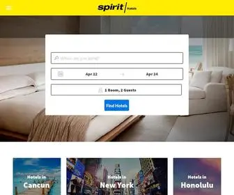 Spiritairhotels.com(Great Hotels) Screenshot