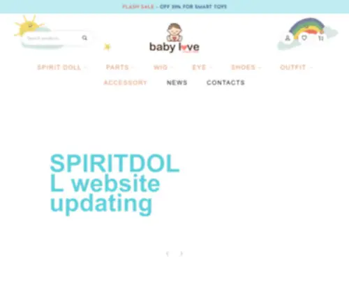 Spiritdoll.net(SPIRIT DOLL) Screenshot