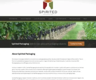 Spiritedpackaging.com(Spirited Packaging) Screenshot