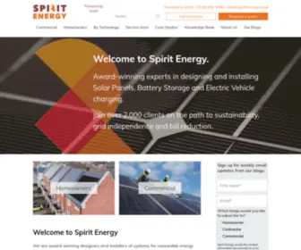 Spiritenergy.co.uk(Spirit Energy) Screenshot