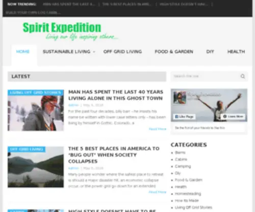 Spiritexpedition.com(American Ghost Adventures) Screenshot