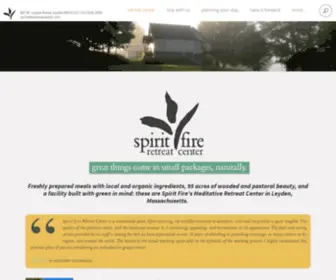 Spiritfireretreatcenter.com(Spirit Fire) Screenshot