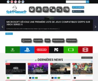 Spiritgamer.fr(Spiritgamer) Screenshot