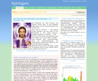 Spiritgate.de(Spiritgate Startseite) Screenshot