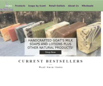 Spiritgoat.com(The Spirit Goat) Screenshot