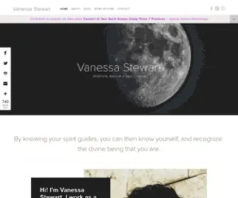 Spiritguideconnection.com(Vanessa Stewart) Screenshot