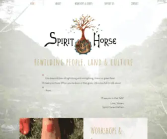 Spirithorse.co.uk(Spirit Horse Uk) Screenshot