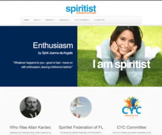 Spiritistfederation.us(I Am Spiritist) Screenshot