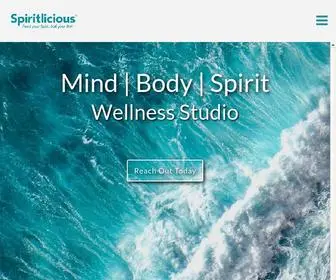 Spiritlicious.com(Spiritlicious Wellness Studio) Screenshot