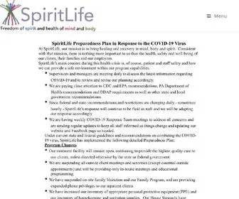 Spiritlifeinc.org(Freedom of Spirit and Health of mind and body) Screenshot