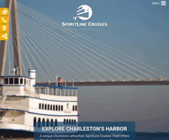 Spiritlinecruises.com(Charleston Harbor Tours & Dinner Cruises) Screenshot