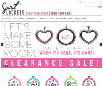 Spiritlockets.com(Spirit Lockets) Screenshot