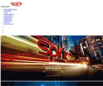 Spiritmedia.mx(Spirit Media) Screenshot