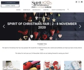 Spiritofchristmasfair.co.uk(Spirit of Christmas Fair) Screenshot