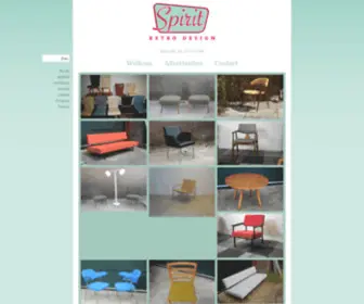 Spiritretrodesign.nl(Spirit Retro Design) Screenshot