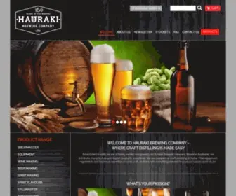 Spiritsandbrewing.co.nz(Home Brewing Supplies) Screenshot