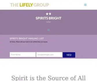 Spiritsbright.com(Spirits Bright) Screenshot