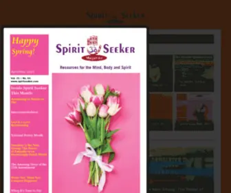 Spiritseekermagazine.com(Resources for the Mind) Screenshot