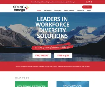 Spiritstaffing.com(Calgary Staffing Agency) Screenshot