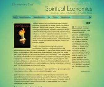 Spiritual-Economics.com(Spiritual Economics) Screenshot