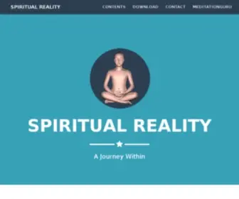 Spiritual-Reality.com(Meditation Videos DVDs by Spiritual Reality India) Screenshot