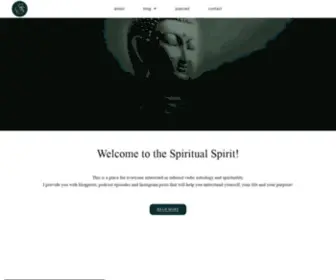 Spiritual-Spirit.com(Spiritual Spirit) Screenshot