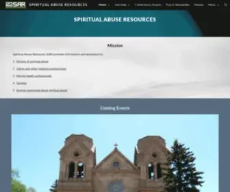 Spiritualabuseresources.com(Spiritual Abuse Resources) Screenshot