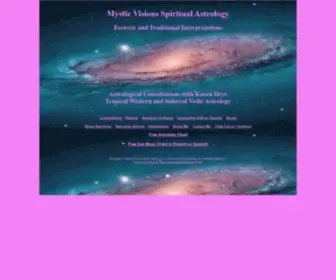 Spiritualastrology.com(Spiritual Astrology Readings and Western Tropical Astrology Software Programs and Vedic Astrology Software Programs) Screenshot